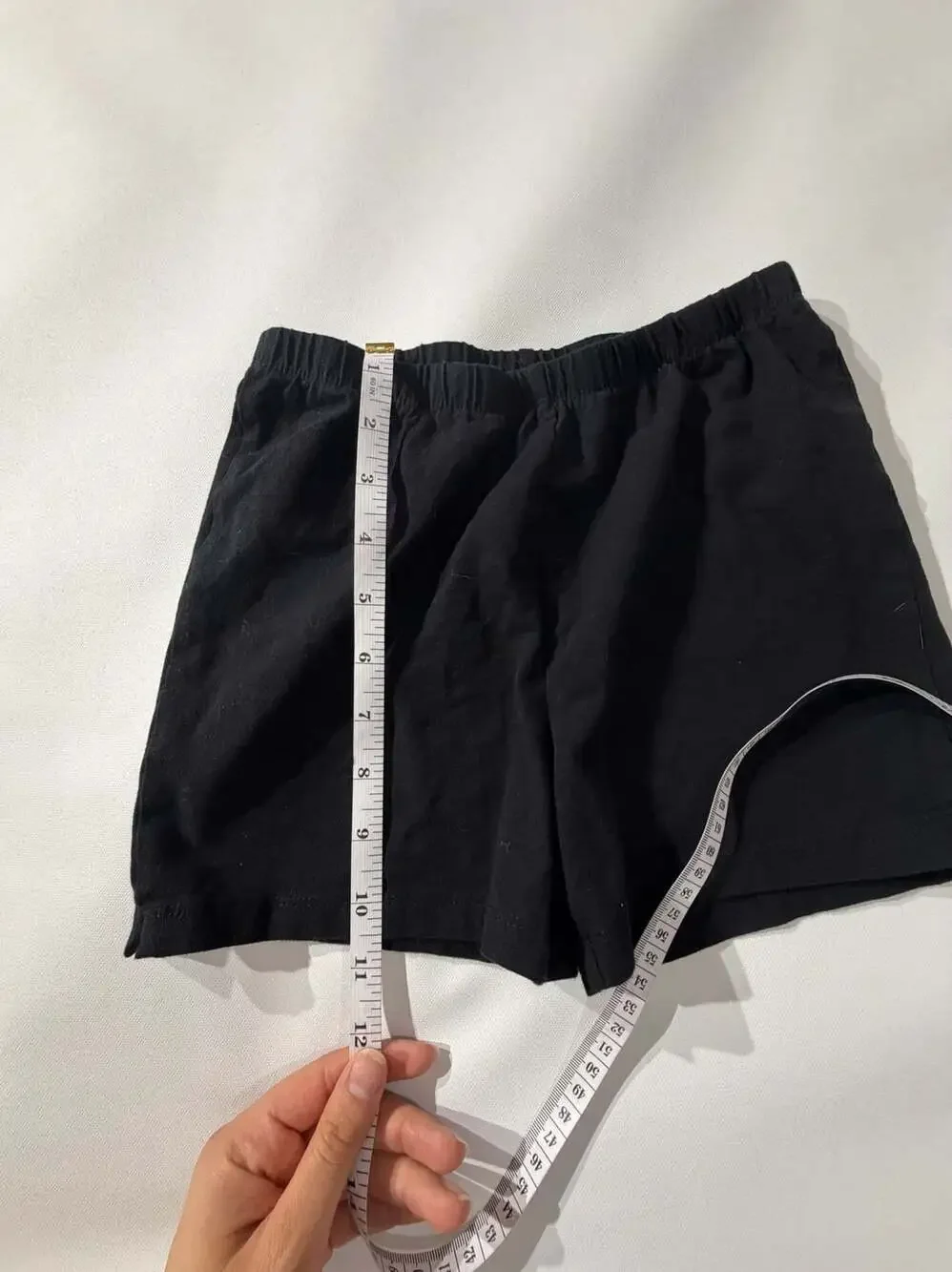 The Childrens Place Black Stretch Fitted Bike Shorts Girls Size XL 14